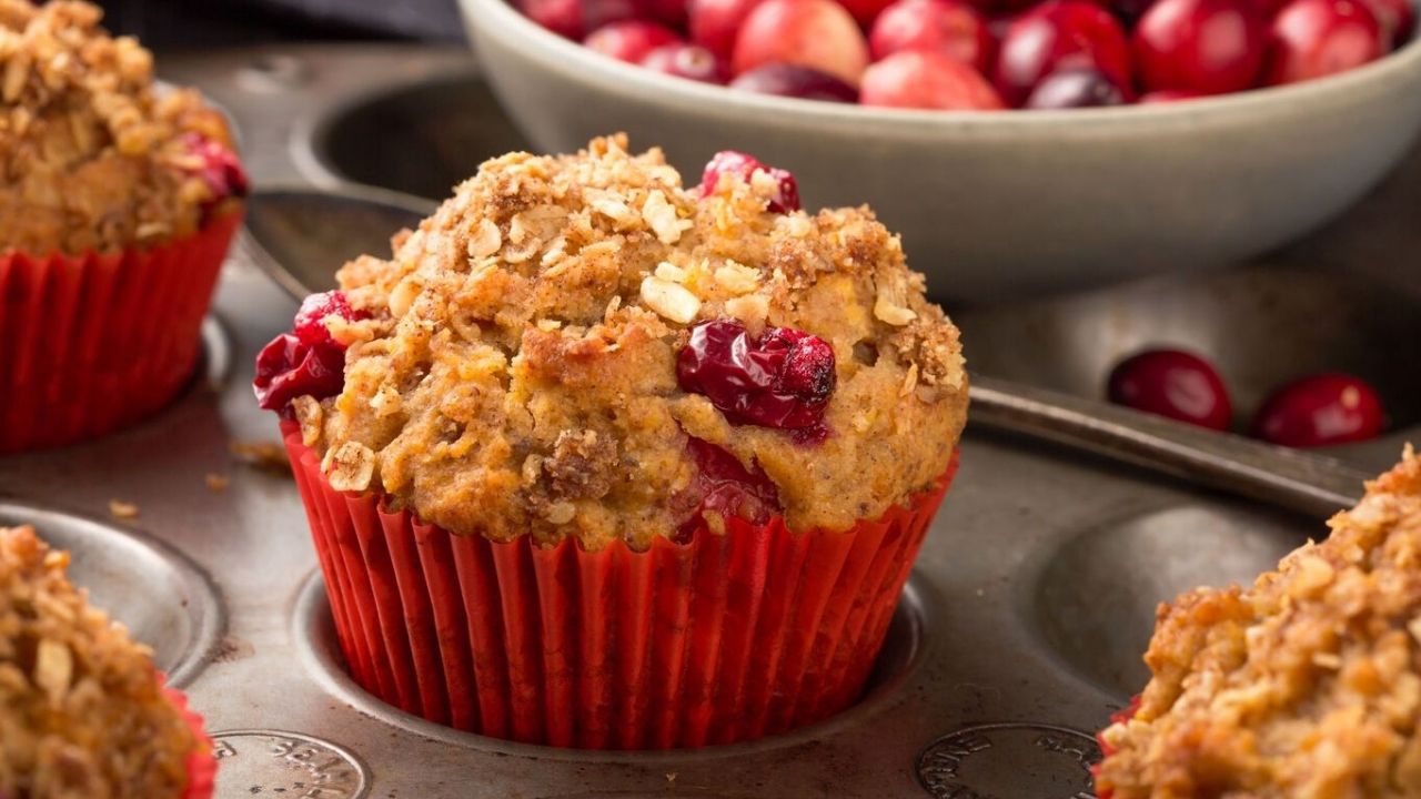 Oatmeal Cranberry Cupcakes