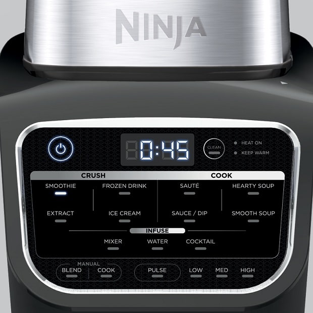 Ninja Foodi Cold and Hot Blender - Controls